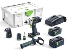 Festool Drill PDC 18/4 5,2Ah Sett