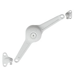 Dørholder Duo Standard ALU-dør 37mm Hvit