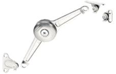 Dørholder Duo Standard ALU-dør 37mm Forniklet