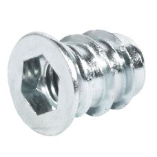 Iskruingsmutter Unbr.m/krave M6 x Ø7,5/10 x L13mm,100-pk.