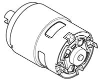 Makita Multimaskin BTM50, Motor