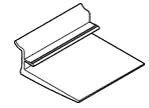 ALU Hyllebrakett B=500mm