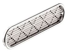 Gitterrist Chromefarget Plast 40 x 175mm