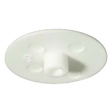 Minifix Dekkappe Ø15/ tapp Ø4 Hvit, 500-pk.
