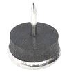 Glidesøm Ø20mm Nikkel/sort gummi