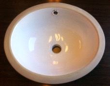Vask for Underliming, Oval