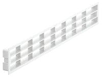 Gitterrist Plast 65 x 458mm Hvit