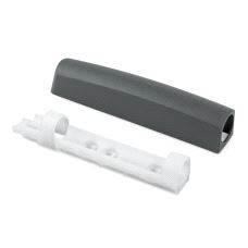 Push-latch Emuca 80mm, Holder Antrazit