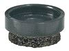Glidesøm såle Ø17mm d=15 Sort, 100-pk.