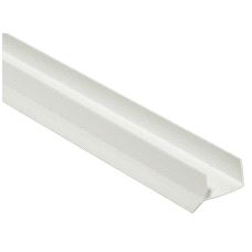 Sokkelprofillist 16mm Hvit 2.500mm