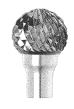 Roterende HM Fil Form D Ø8mm s=6