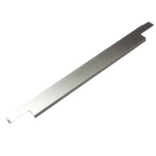 Grepsprofil 396,5 x 38 x 16,5mm Børstet nikkel