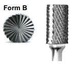 Roterende HM Fil Form B Ø6mm s=6