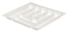 Bestikkinnlegg 240 x 490 x 57mm Hvit