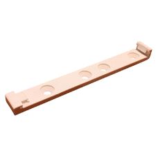 Pulsador Touch-latch Hvit, Festeplate