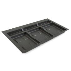 Avfallssystem Emuca Container, bunnplate 736x482mm
