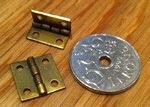 Kanthengsel Messing 13 x 13 x 0,5mm