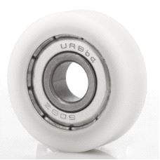 Kulelager m/plast Ø21,8 / d=6,4 B=5mm
