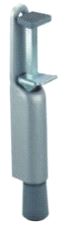 Dørholder 210mm Sølvlakkert stål