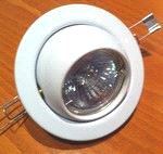 Downlight 20-50W Hvit Ø100mm bevegelig