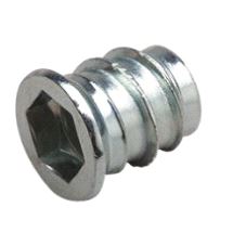 Iskruingsmutter Unbr.m/krave M8 x Ø12 x L15mm, 20-pk.