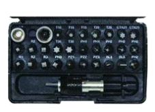 Bits-sett m/bitspiper 31-deler