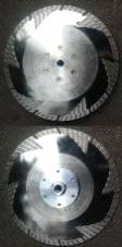 Diamantblad Turbo Slettblad Ø9"