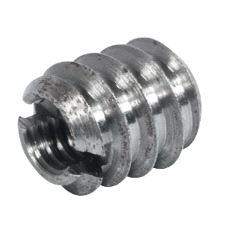 Iskruingsmutter Tverrspor M8 x Ø12/16 x L18mm, 100-pk.