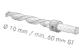 Borejig for Airmatic Pin/ Senso Pin, Bor for