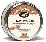Naturhaus Hardvoks Hvitpigmentert 500ml.