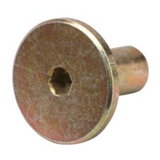 Pyntehode Gulgalv. M6 x 8 x 12mm, 20-pk.