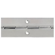 Pianohengsel 25 x 3.500mm Forniklet