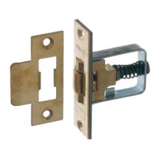 Smekklås for pendeldør H=64mm, Messing Polert