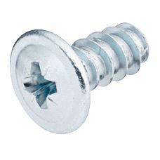 Euroskrue Ø6,2 x 13,5mm Hode Ø13, 200-pk.