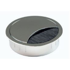 Kabelgjennomføring Metall Ø60 Chrome H12