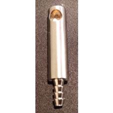 Reling Ø6mm RF, Endestøtte H=38mm