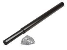 Bordben Ø60 710-1.100mm Sort