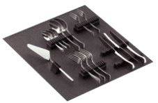 Bestikkholder for 70 deler, Antrasitt